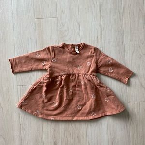 Quincy Mae Star Print Dress 6-12 Months